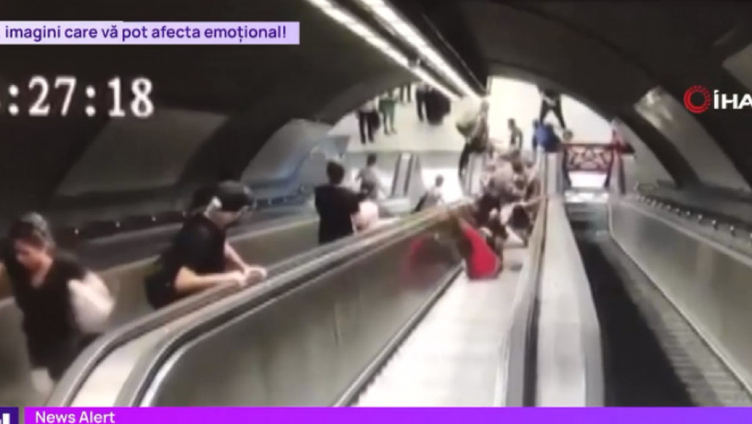 11 oameni răniți la Izmir după un incident cu o scară rulantă la metrou
