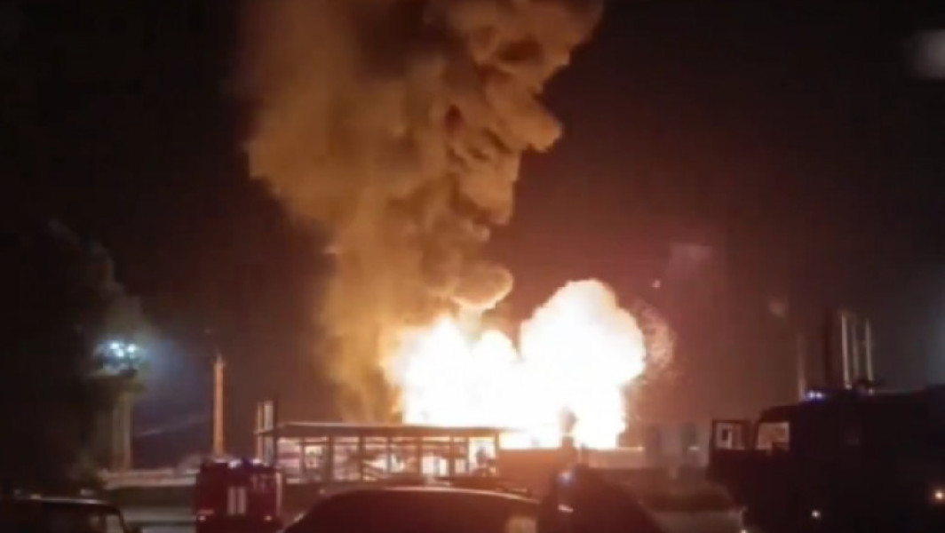 Ucrainenii au atacat cu drone două depozite de combustibil în Krasnodar
