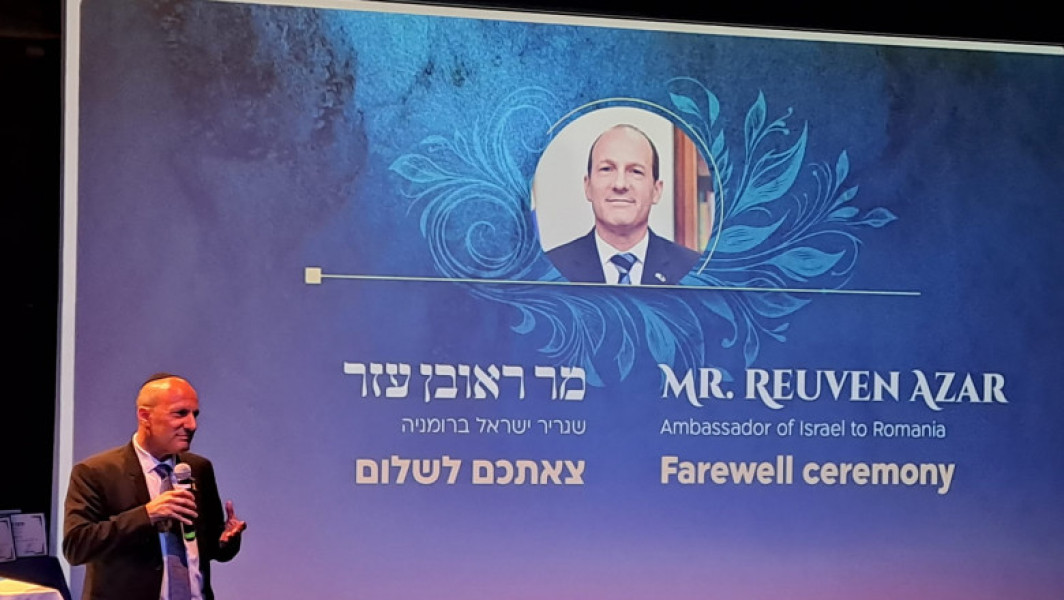 Ambasadorul Israelului în România își încheie mandatul cu dezvăluiri surprinzătoare