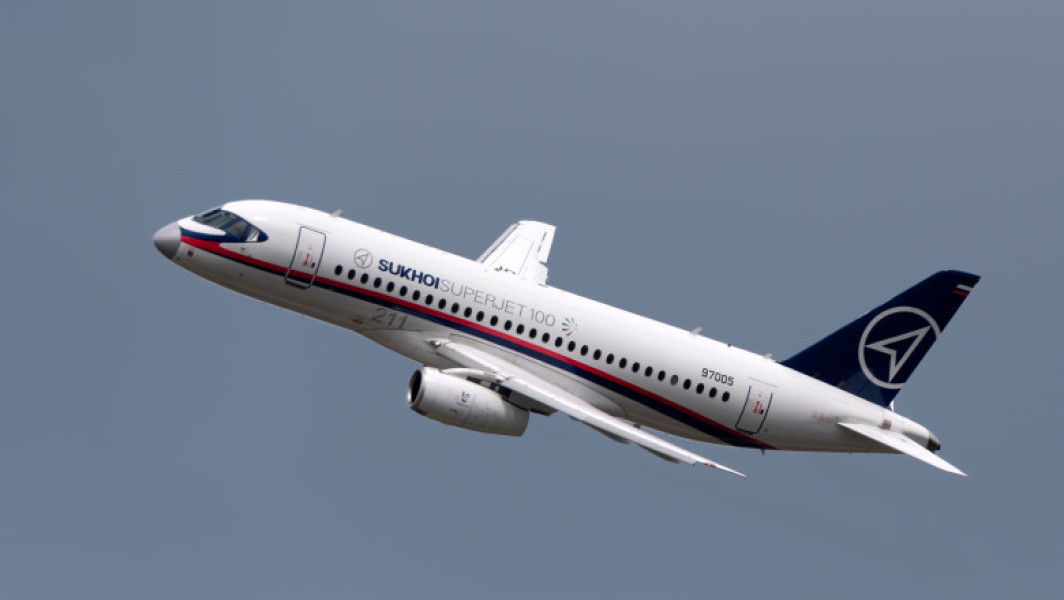 Accident aviatic în Rusia: Un avion de tip Sukhoi Superjet SSJ-100 s-a prăbușit în timpul unui zbor-test