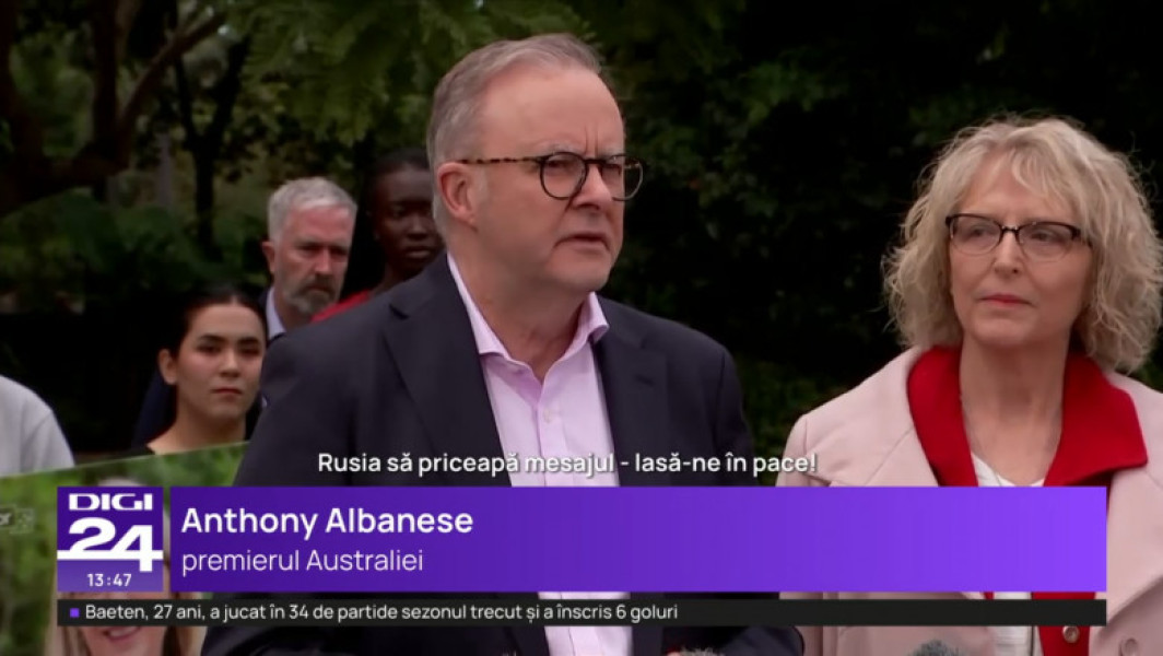Premierul Australiei Anthony Albanese critică vehement Rusia