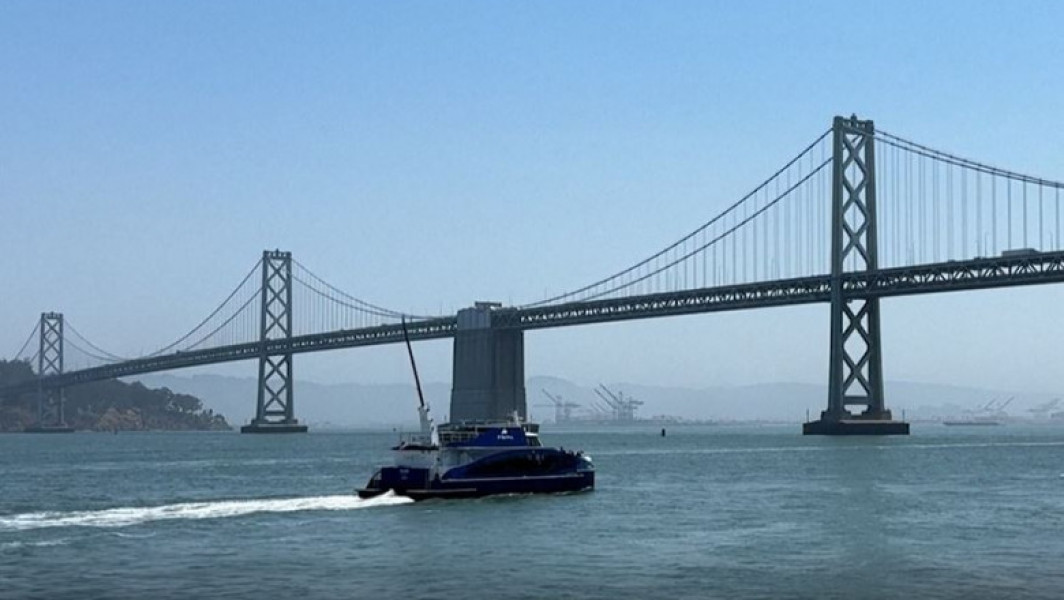 Primul feribot alimentat cu hidrogen a fost dezvăluit în San Francisco