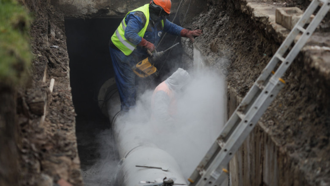 Lucrări de modernizare a rețelei termice în București