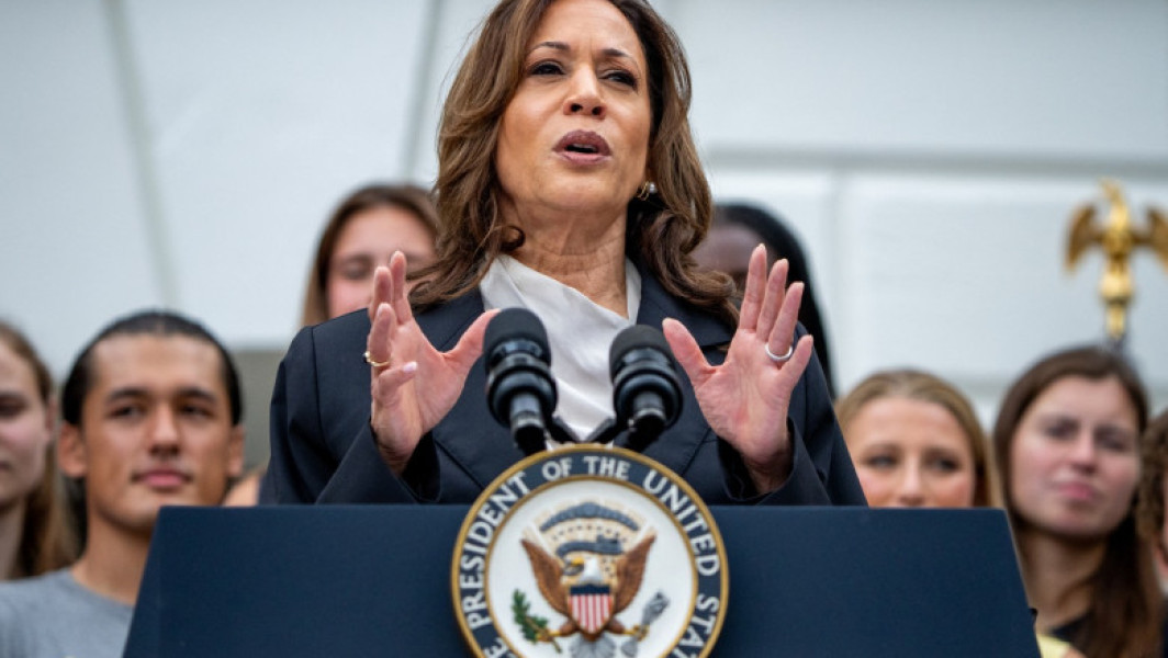 Kamala Harris laudă moștenirea lui Joe Biden la prima sa apariție publică după retragerea acestuia din cursa prezidențială