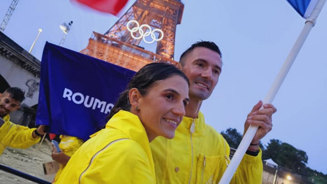 Canotorii români Ionela Livia Cozmiuc și Marius Cozmiuc devin purtători de drapel la Jocurile Olimpice de la Paris