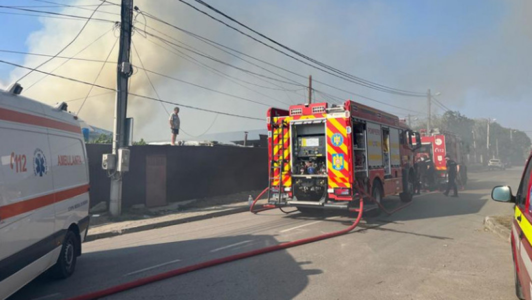 Incendiu la un azil de bătrâni din Tulcea, activat Planul Roșu de Intervenție