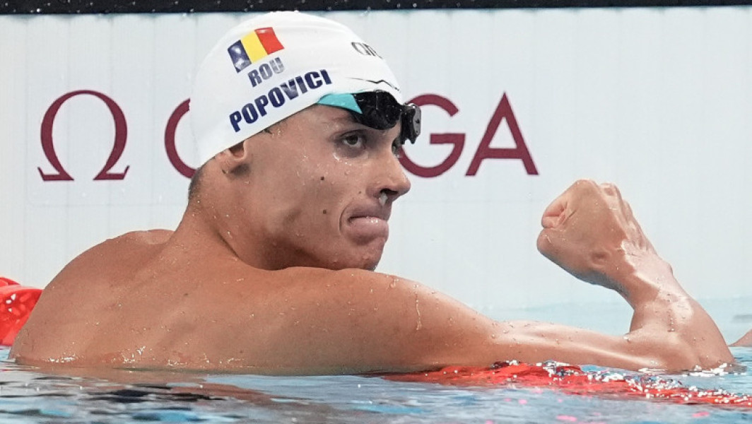 David Popovici, campion olimpic la înot