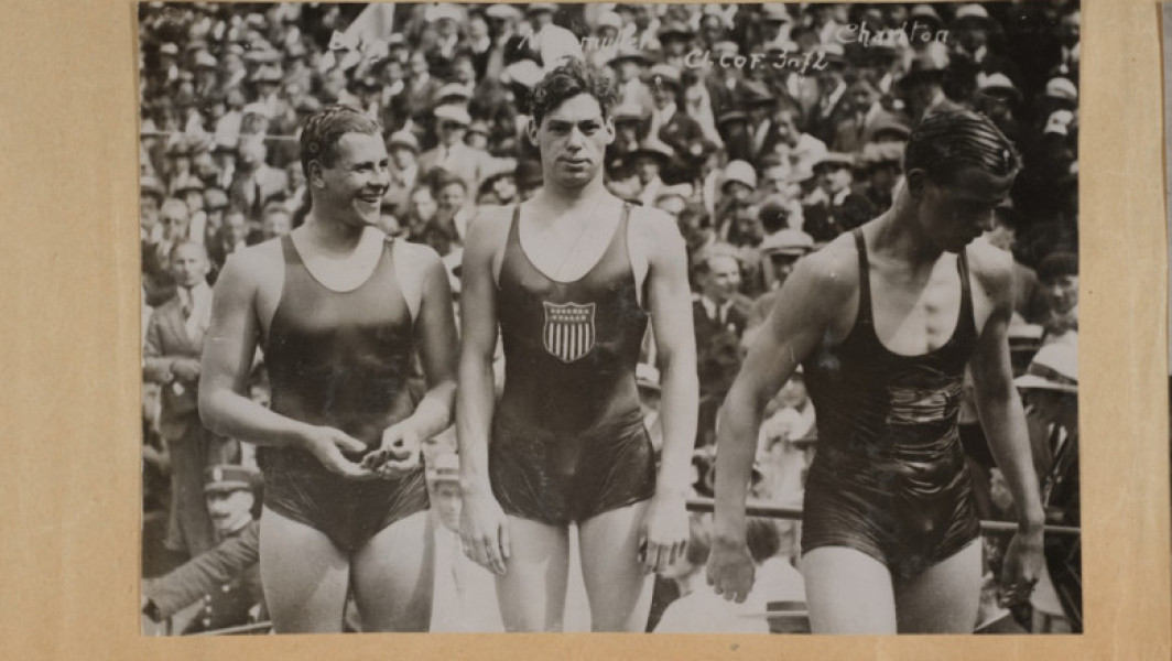 Johnny Weissmuller, legenda înotului și a filmului, sărbătorită cu ocazia Jocurilor Olimpice de la Paris