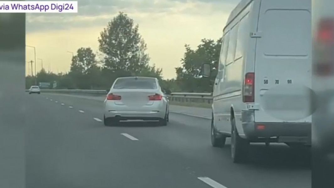 Incidente in trafic pe autostrada spre mare: șoferi sicanatori surprinși în acțiune