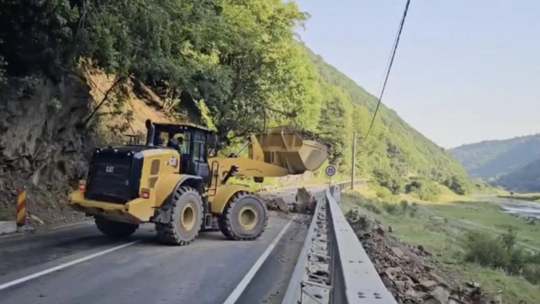 Circulația rutieră pe Valea Oltului se redeschide mai devreme