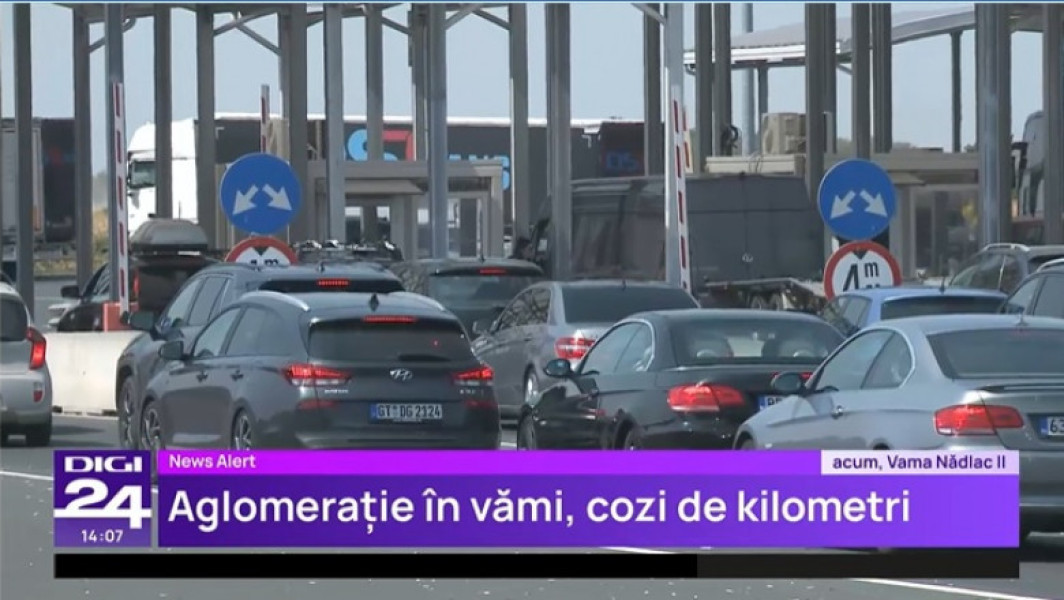 Vacanța de Sf. Maria a adus aglomerări în vami