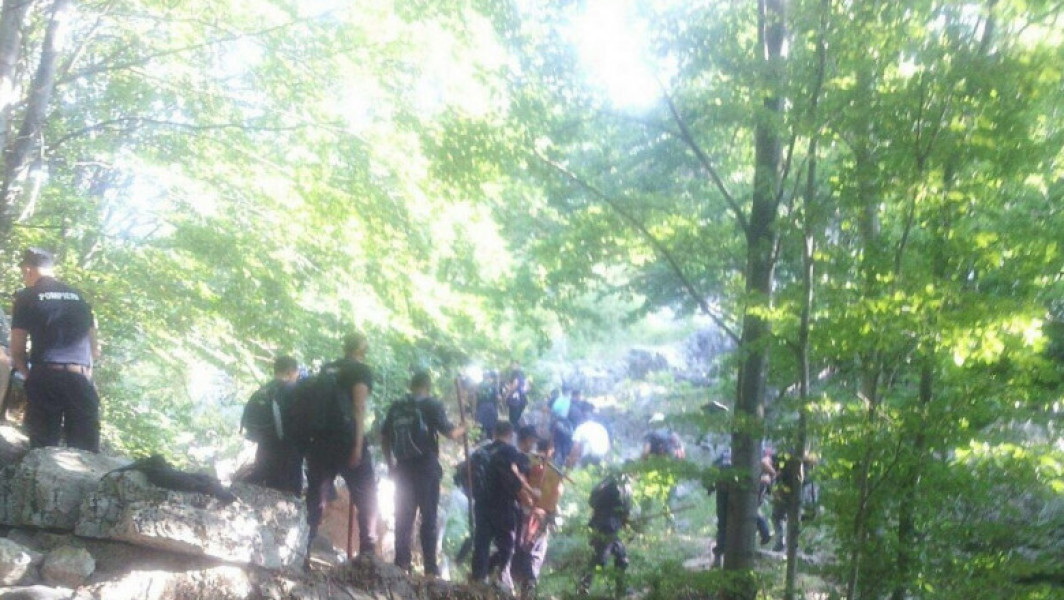 Incendiul de pădure din județul Mehedinți a fost stins