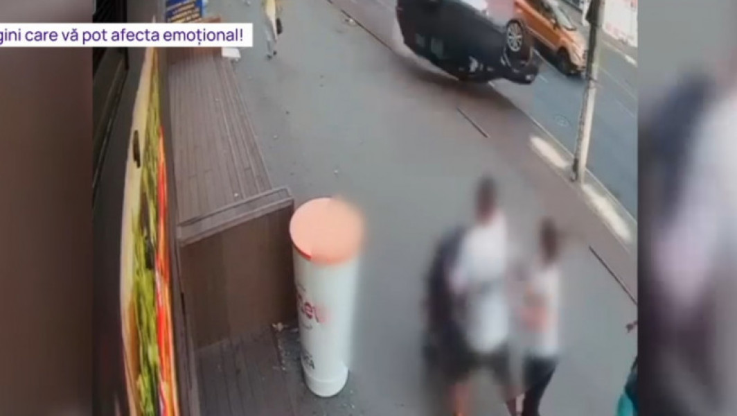 Incident grav pe bulevardul principal din Galați