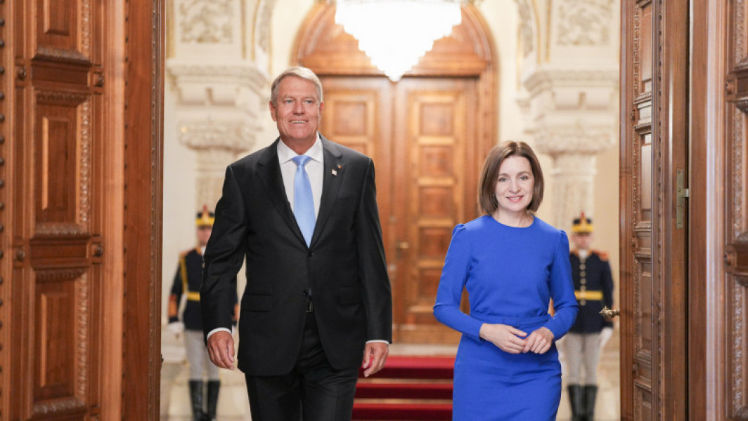 Klaus Iohannis în vizită oficială la Chișinău