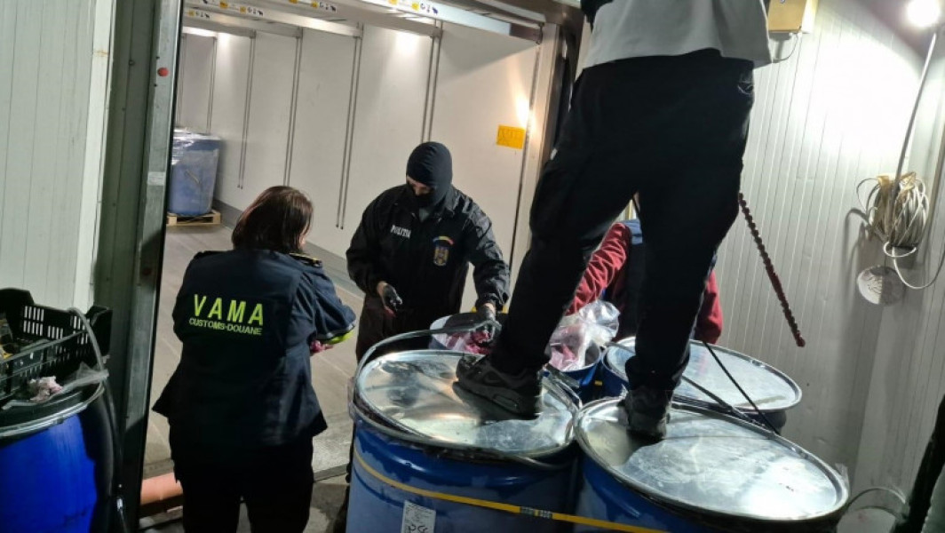 Captură-record de droguri în Portul Constanța