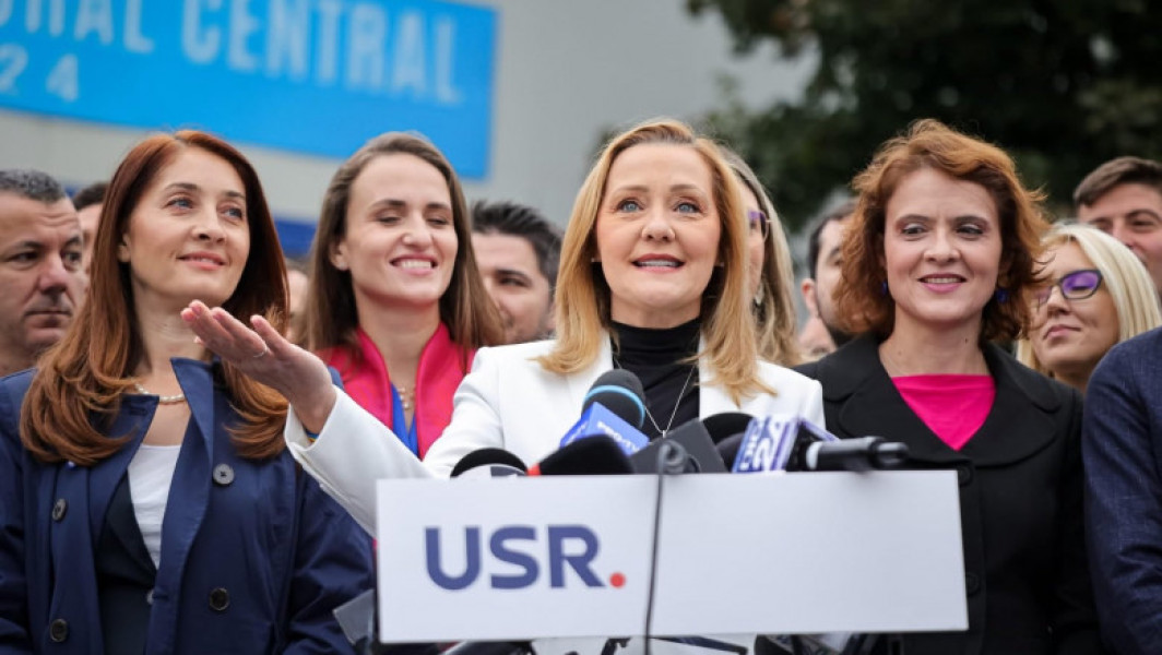 Elena Lasconi, președintele USR, și-a depus candidatura pentru alegerile prezidențiale