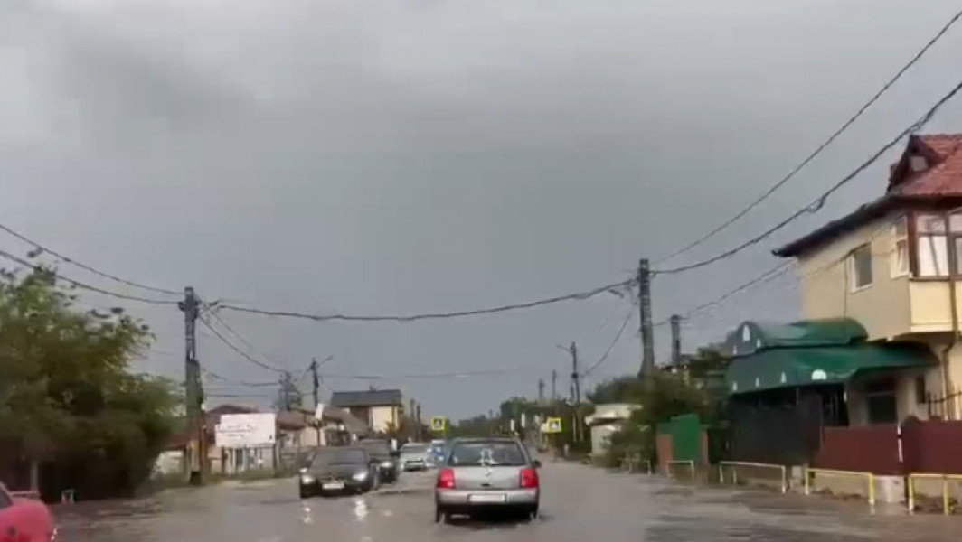 Vreme severă în județul Constanța: Furtuni și inundații în mai multe localități