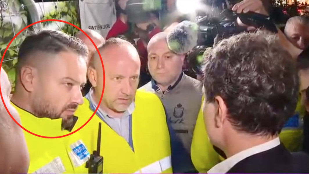 Polițistul care i-a blocat accesul primarului Nicușor Dan la șantierul din Piața Unirii