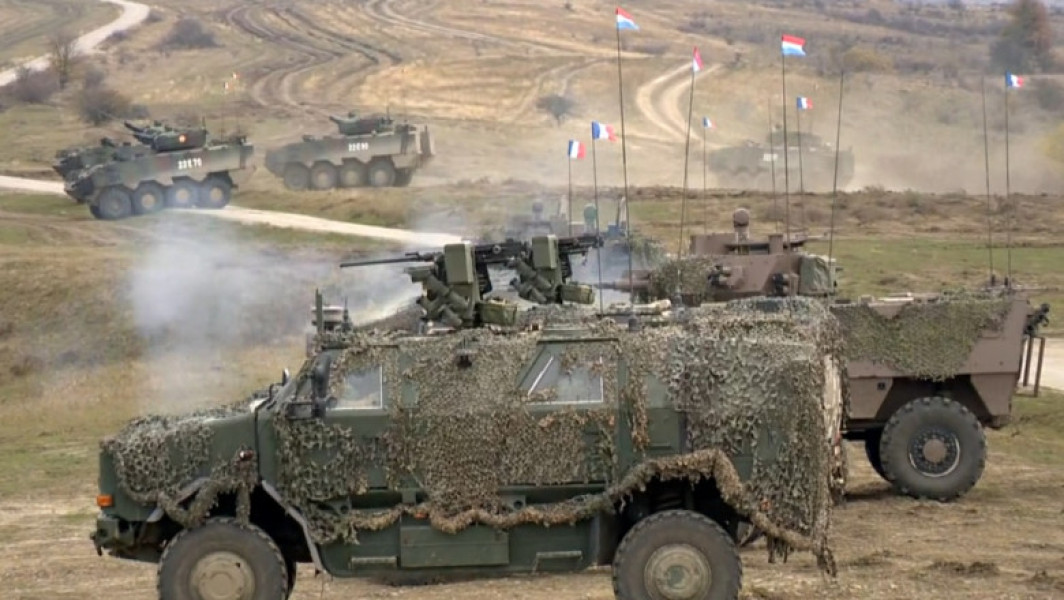 NATO a desfășurat un exercițiu militar la Cincu, județul Brașov