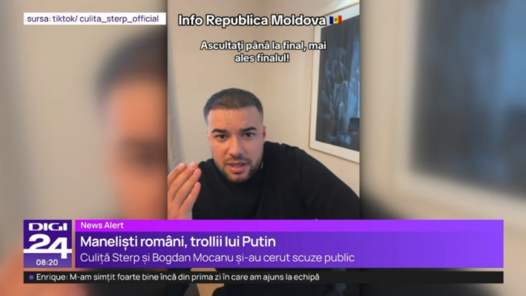 Scuzele publice ale manelistilor Bogdan Mocanu și Culiță Sterp după un videoclip controversat