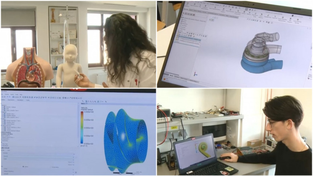 Studenți de la UMF Iași creează cea mai mică inimă artificială din lume pentru copii