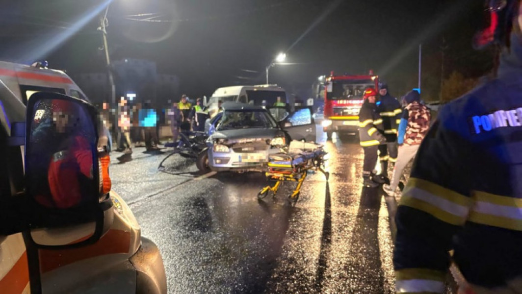 Accident mortal pe DN 6, între un autoturism și un microbuz