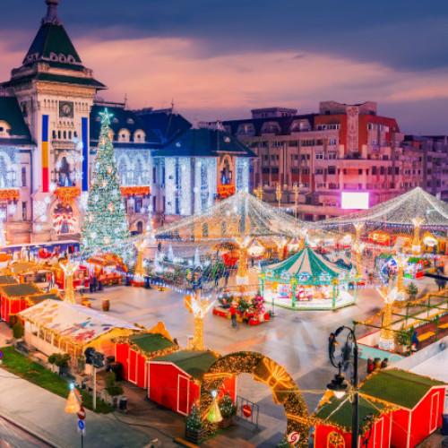 Târgul de Crăciun din Craiova se deschide pe 15 noiembrie