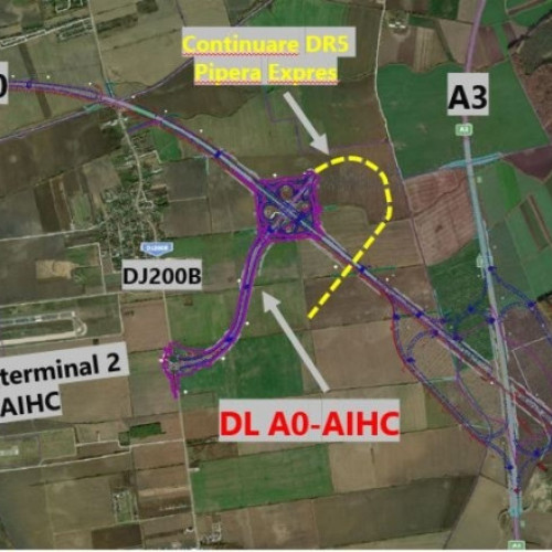 Guvernul a aprobat indicatorii tehnico-economici pentru o nouă legătură rutieră între Autostrada de Centură București Nord și Aeroportul Otopeni