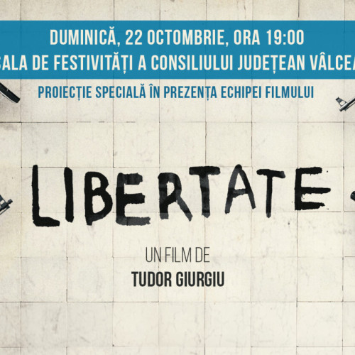 Filmul "Libertate" la Râmnicu Vâlcea cu echipa