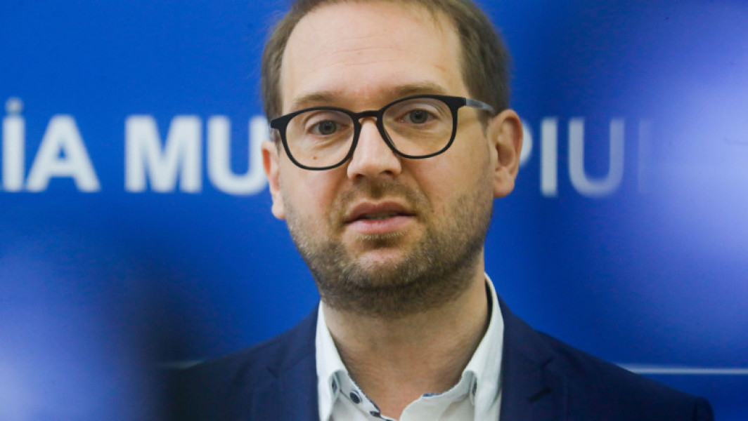 Protest al fermierilor în centrul Timișoarei avizat de Dominic Fritz