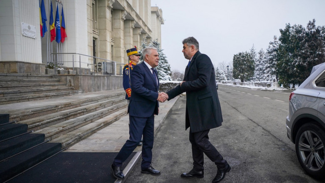 Angel Tîlvăr și Marcel Ciolacu discută despre condițiile de muncă și înzestrarea Armatei