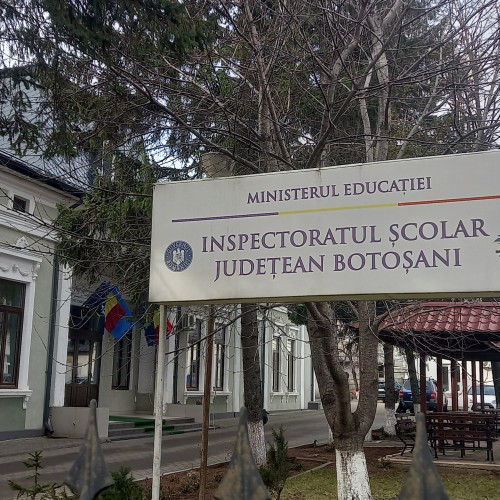 Inspectoratul Școlar Județean Botoșani anunță posturi vacante pentru anul școlar 2025-2026