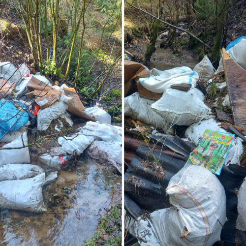 Rangerii APNA identifică o depozitare ilegală de deșeuri în zona Lacului Beliș-Fântânele