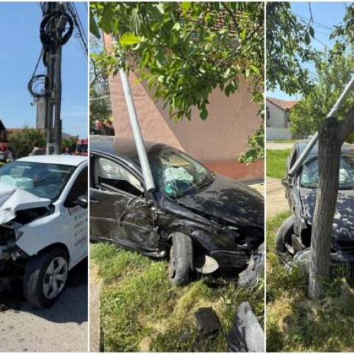 Accident grav pe strada Gloria din Giroc