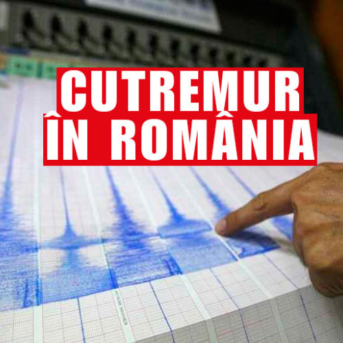 Cutremur de mică dimensiune în România pe 1 Mai