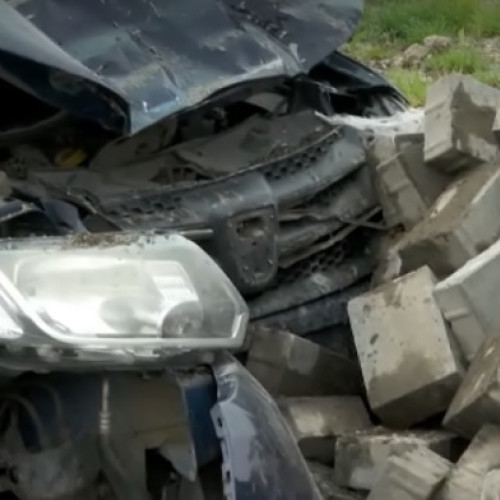Accident grav în Bistrița: Un șofer în vârstă de 74 de ani a decedat