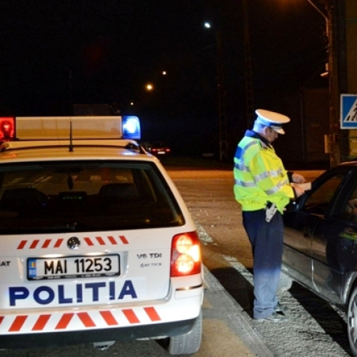 Control rutier în Somcuta Mare: Șofer cu dreptul de a conduce suspendat