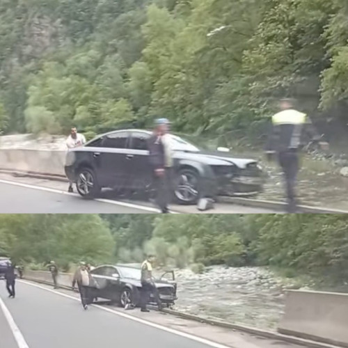 Grav incident rutier pe DN66 în Defileul Jiului