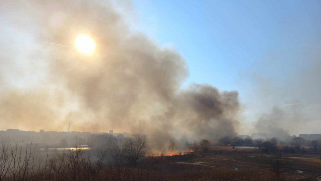Incendiu devastator în Delta Văcărești: Video și Foto înspăimântător!