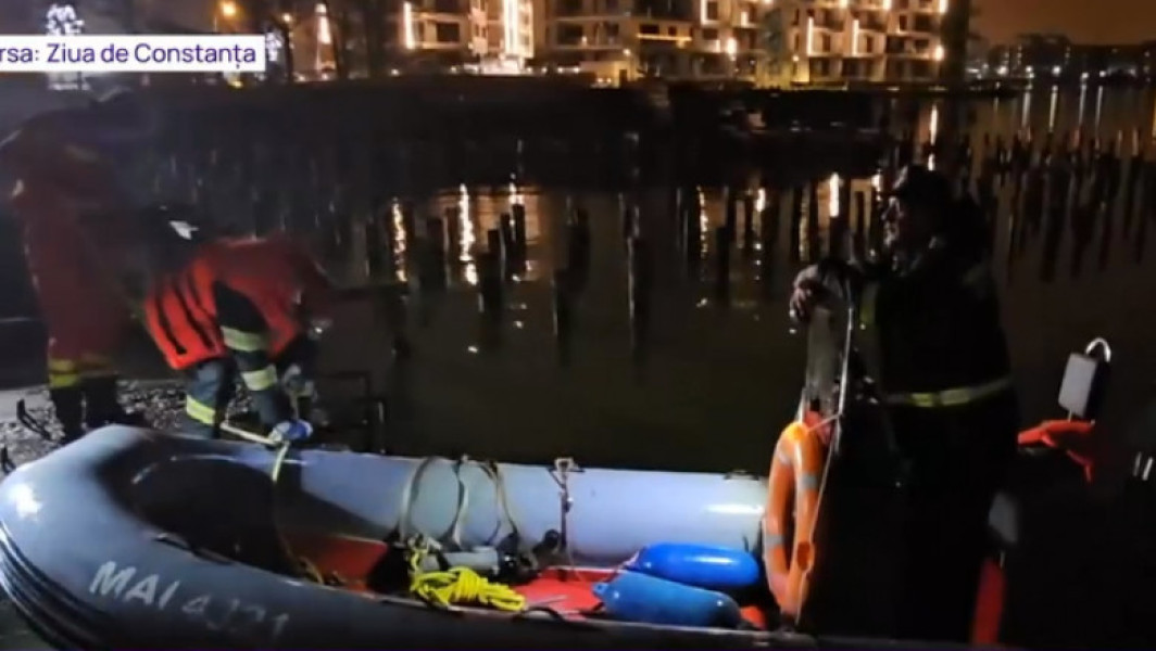 Unul dintre pescarii dispăruți pe Lacul Siutghiol a fost găsit de pompieri