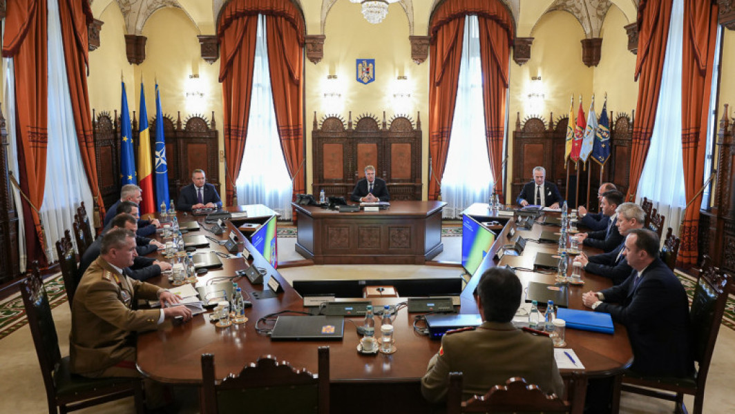 CSAT discută despre securitatea de la Marea Neagră și înzestrarea Armatei în prima ședință a anului. Consiliul Suprem de Apărare a Țării se reunește miercuri.