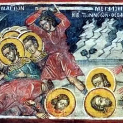 Descoperire miraculoasă a relicvelor sfinte ale martirilor din Efghenia