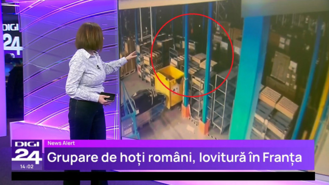 Gruparea românească de hoți care a sustras aparatură medicală în valoare de 4,5 milioane de euro din Franța, arestată în România