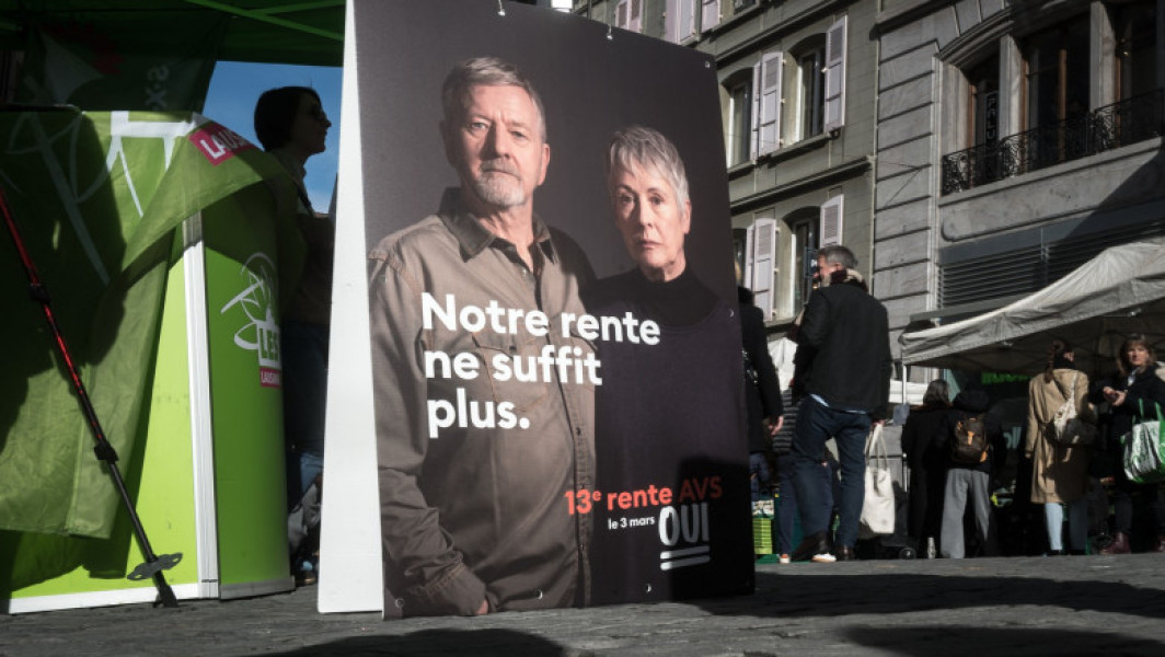 Elveţienii au votat: 13-a pensie aprobată, majorarea vârstei de pensionare respinsă