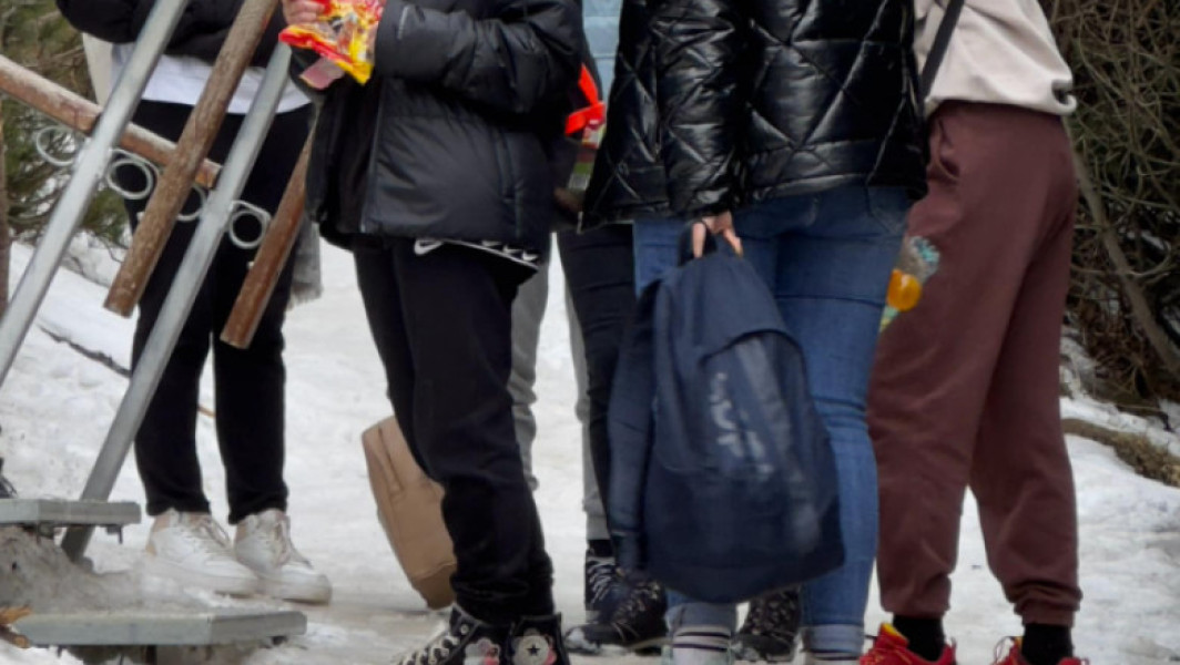 Copiii inconștienți aduși pe Vârful Toaca în teniși și hanorace în condiții de iarnă periculoase - școala și părinții, principalii vinovați, spun salvatorii montani