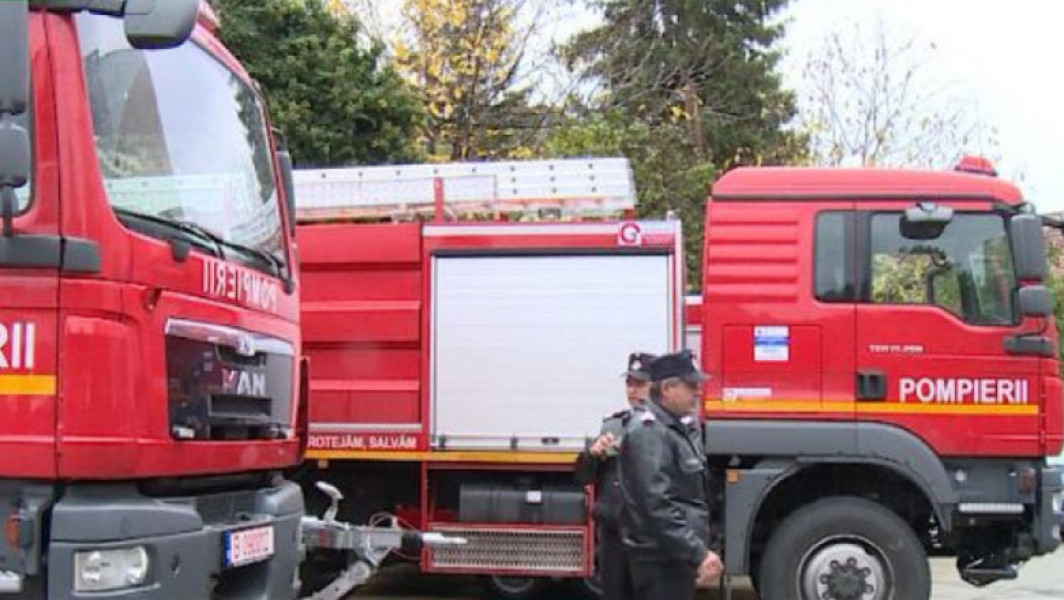 Un bărbat găsit mort în incendiul de vegetaţie din Bistriţa-Năsăud