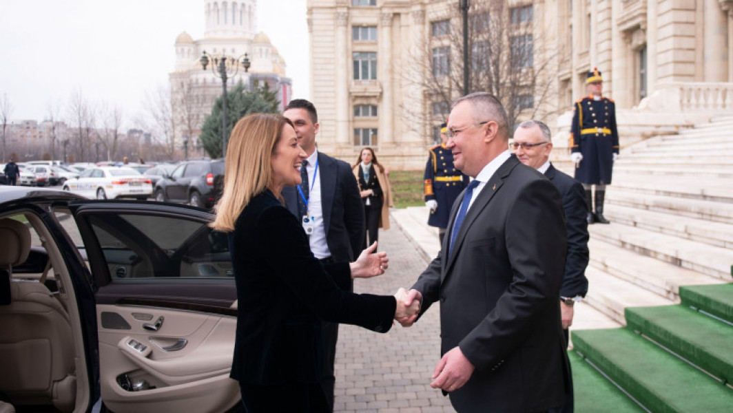 Miza alegerilor din iunie: Conservarea forțelor pro-europene - Întâlnire Ciucă-Metsola