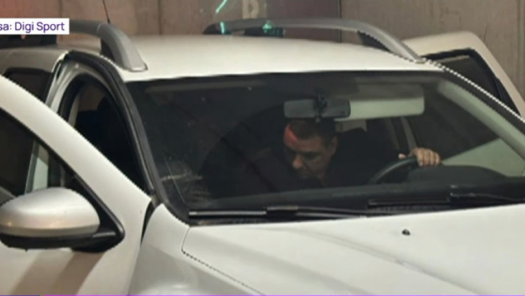 Ionel Ganea a fost amendat și a rămas fără permis după un scandal cu poliția înaintea meciului România-Irlanda de Nord