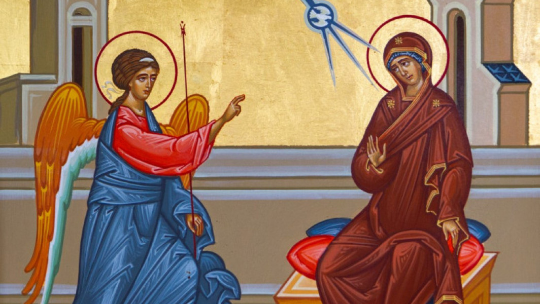 Sărbătorirea Bunei Vestiri, ziua când credincioşii ortodocși și catolici își amintesc de vestirea Fecioarei Maria de către Arhanghelul Gavriil, sărbătorită în data de 25 martie