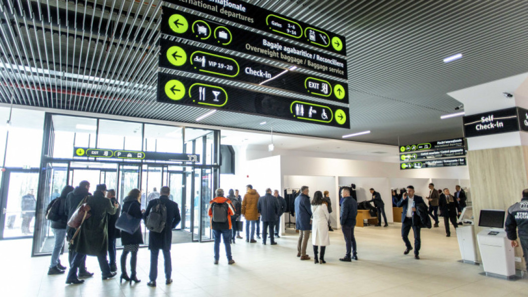 Aeroportul Iaşi deschide un nou terminal pentru destinaţii Schengen în valoare de 100 milioane de euro